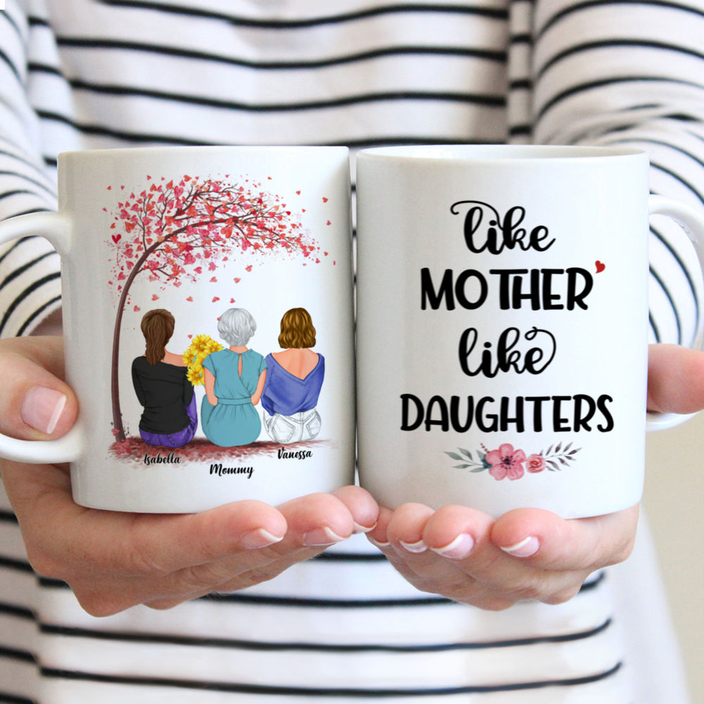 Personalized Mug - Mother's Day - Like Mother Like Daughters 3D