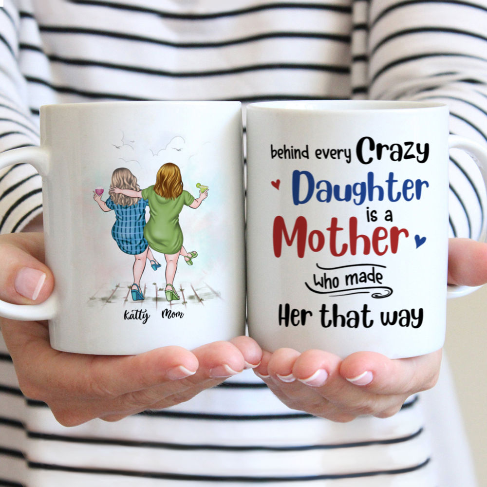 Funny Mom Gift | Mom Mug | Gift for Mom | I Would Walk Through Fire For You  Mom Coffee Mug