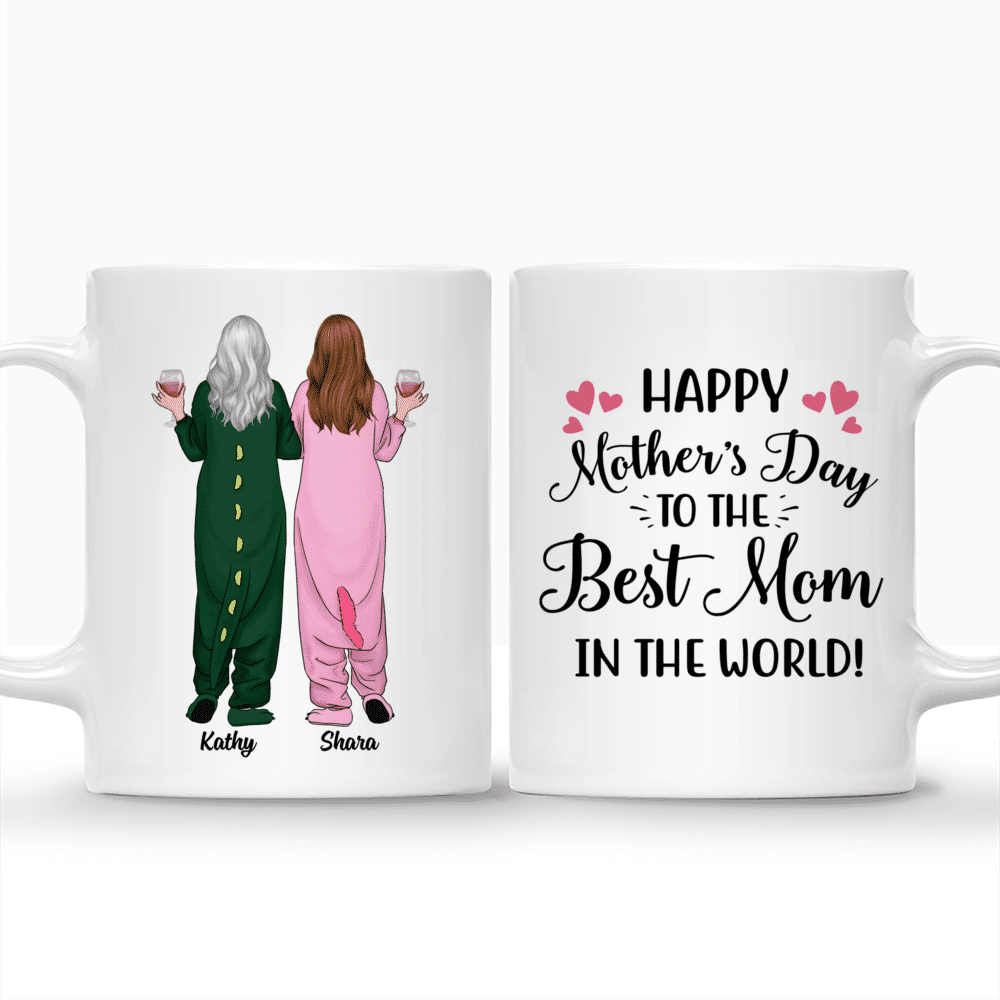 Mother's Day 2021 - Happy Mother's Day To The Best Mom In The World - Personalized Mug_3