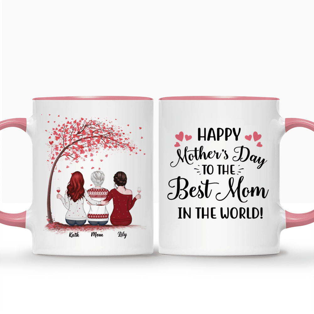 Sentiment Mugs Set of 2 Best Daughter Best Mom Ever Mugs