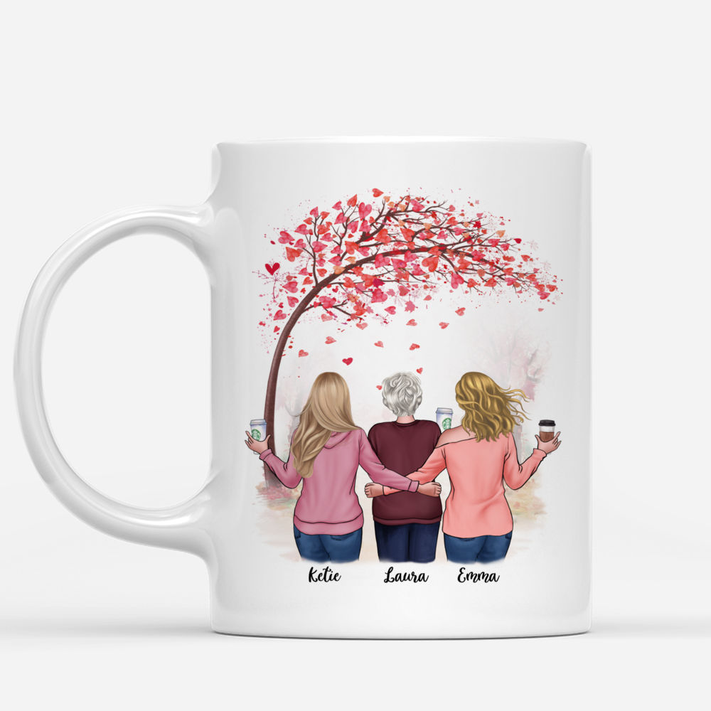 Personalized Mug - Mother & Daughters - Happy Mother's Day To The Best Mom In The World - Love_1
