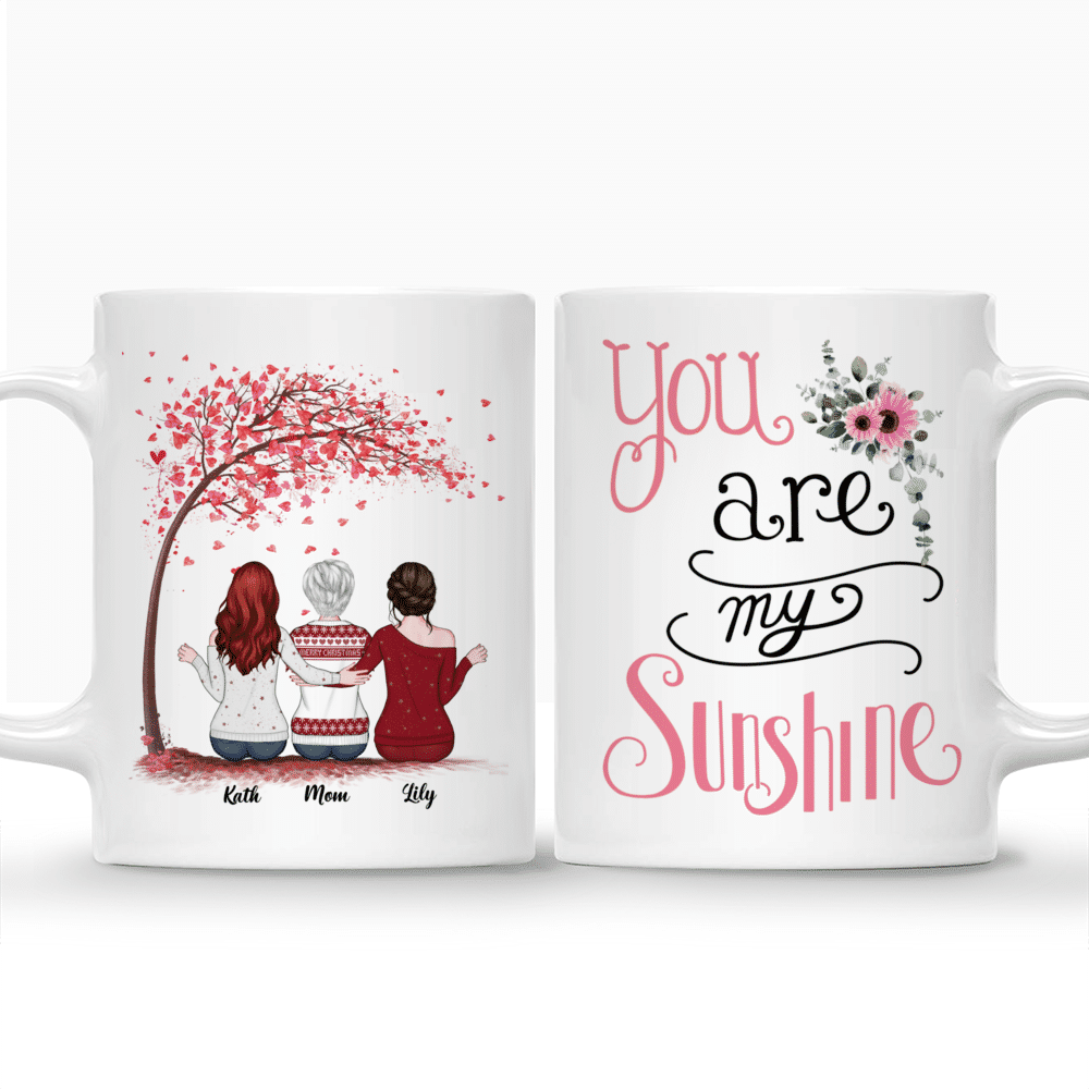 Personalized Mug - Mother & Daughter - You Are My Sunshine_3