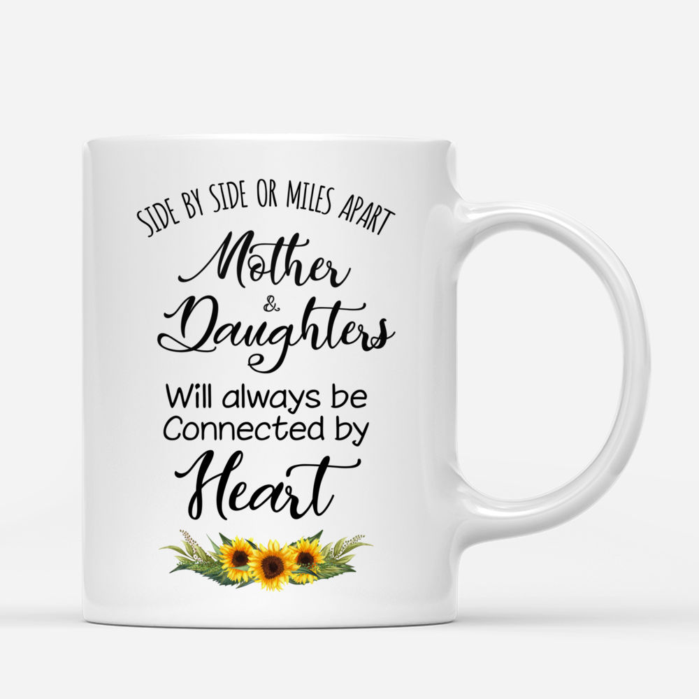 Mother and Daughters will always be connected by heart - Sunflower- - Red_2