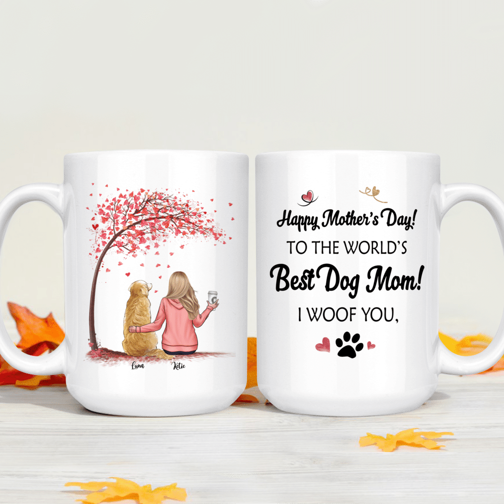 Happy Mother's Day To The Best Mom, Customized Mugs for Dog Lovers, Pe -  PersonalFury