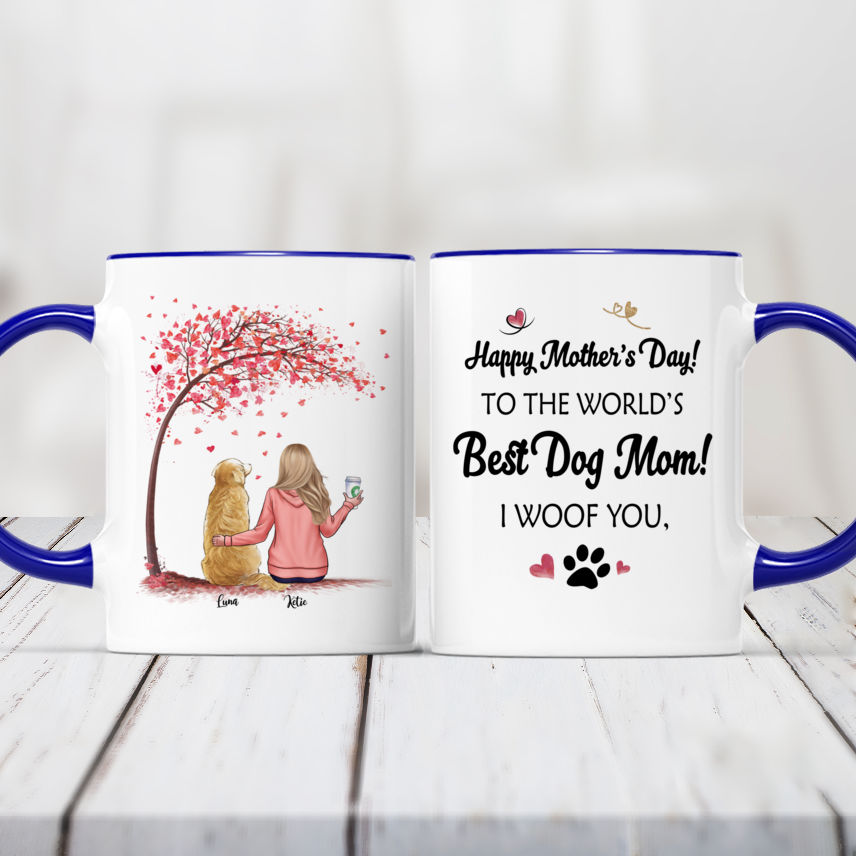 Happy Mother's Day To The Best Dog Mom Ever - Personalized Gifts Custo —  GearLit