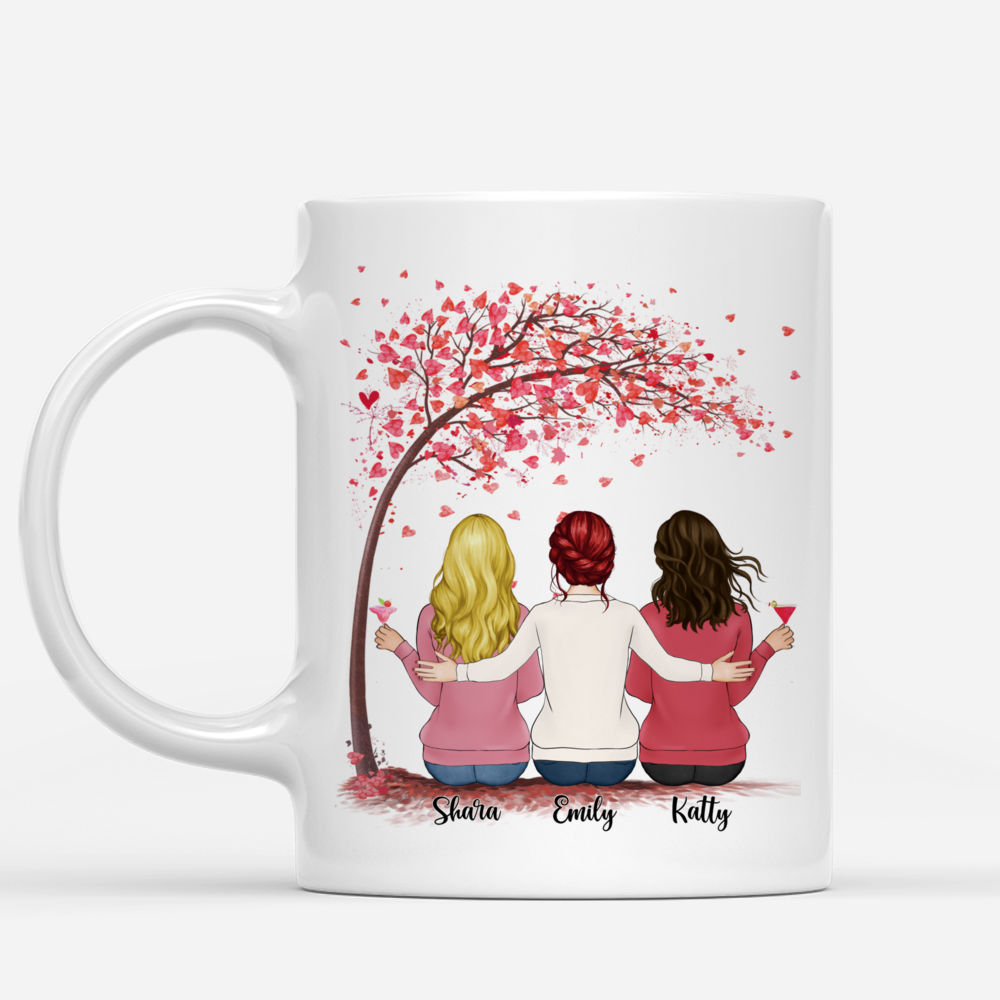 Up to 6 Sisters - Life is better with Sisters (3939) - Personalized Mug_1