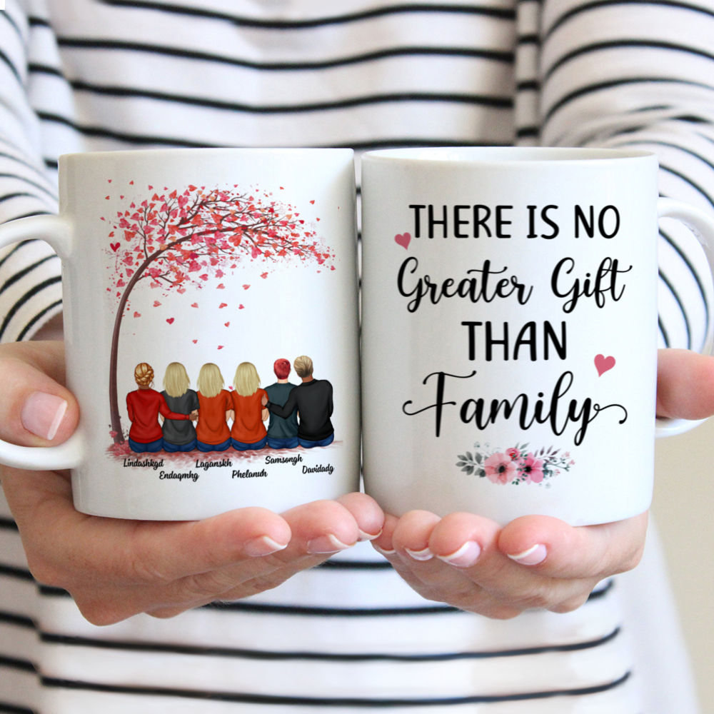 Personalized Mug - Family - There is no greater gift than family (N)