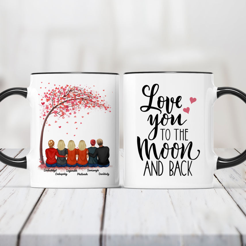 Love Thy Neighbor Printed Coffee Mug Gift for Men & Women Fathers