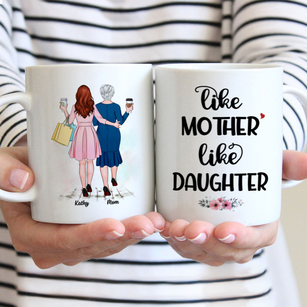 Personalized Mug - Mother & Daughter - Like Mother Like Daughter - (Sp)