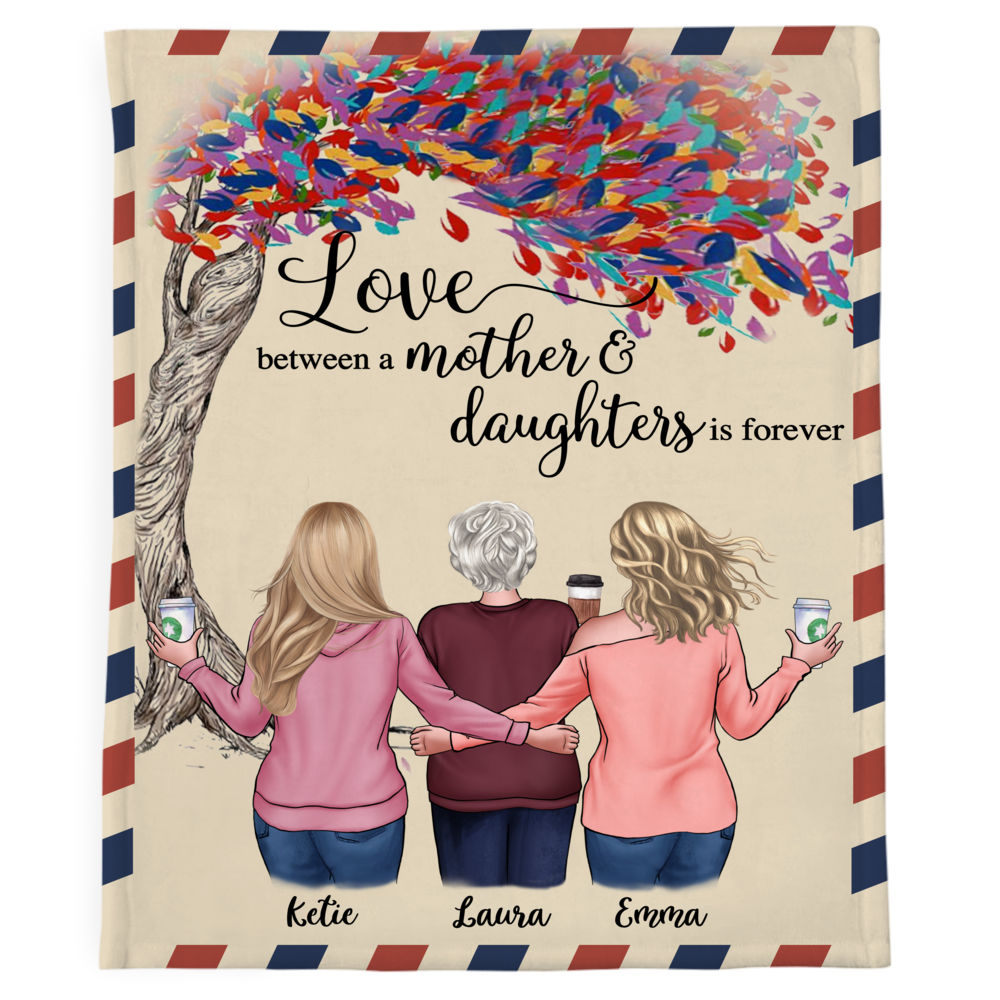 The Love Between Mother And Daughters Is Forever - Gift For Mom - Pers -  Pawfect House ™