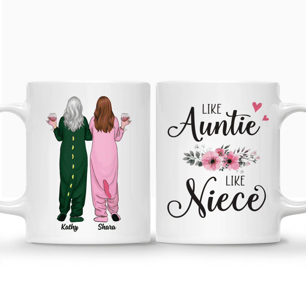 Personalized Mug - Mother's Day 2021 - Like Aunt Like Niece_3