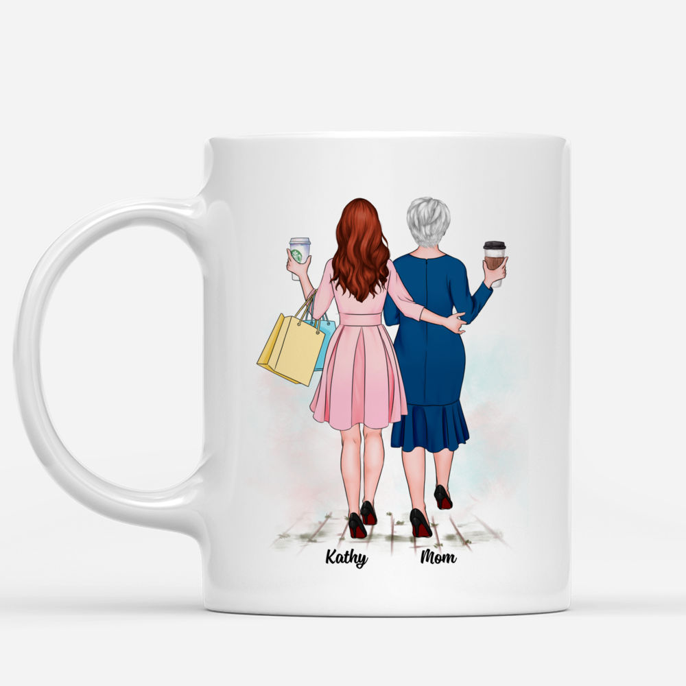 Personalized Mug - Mother & Daughter - Mother & Daughter Forever Linked Together - (Sp)_1