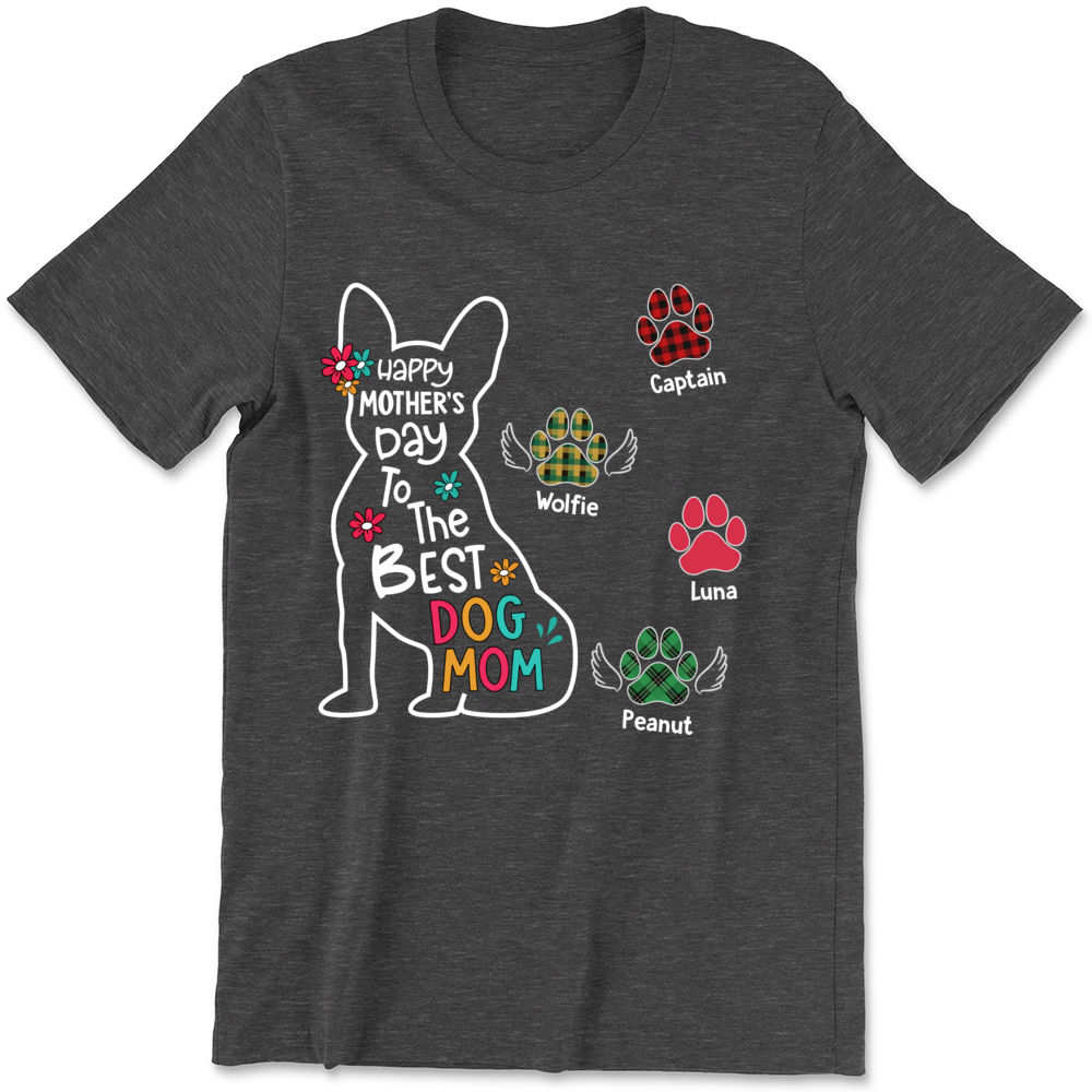 Happy Mother Day Shirt, Mother's Day T Shirt, Dog Mom Shirt, Dog Mom G -  Gerbera Story