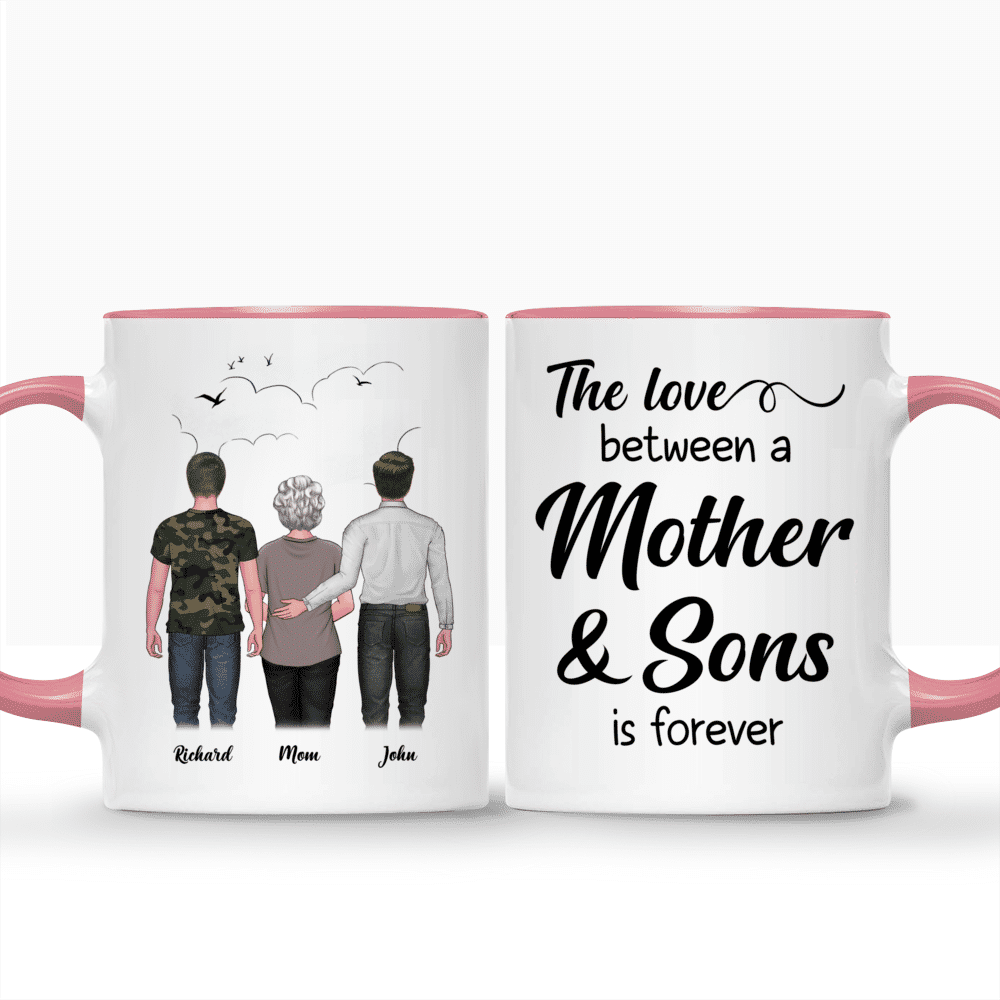 Custom Coffee Mug the Love Between A Mother and Son Knows No