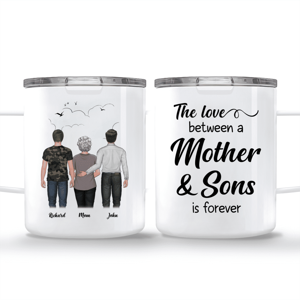 Mother Son Coffee Mug, Long Distance, A Love Between a Mother and