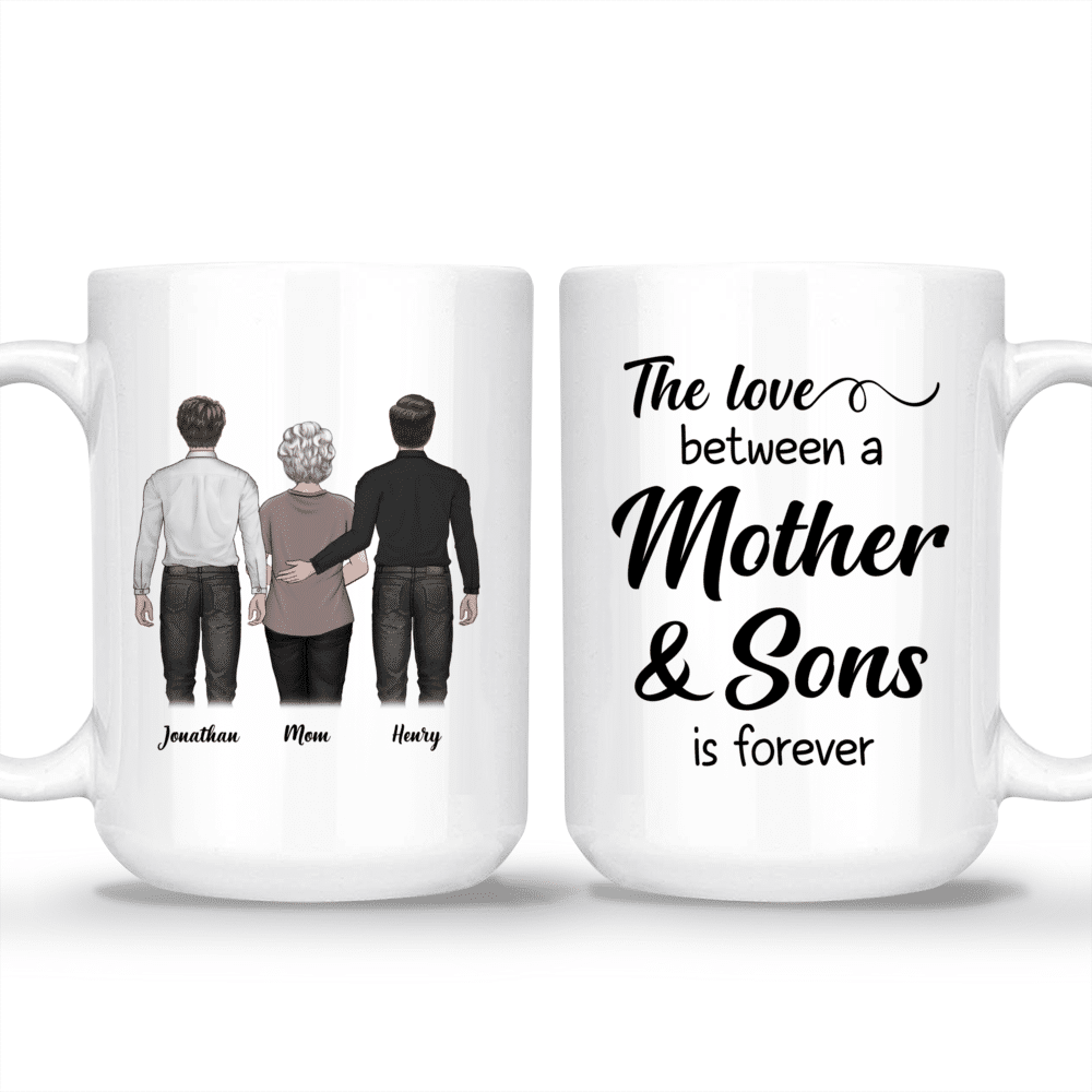 Personalized Mom Mug From Son, Love Between Mother And Son Coffee Mug,  Custom Mothers Gifts Mug With…See more Personalized Mom Mug From Son, Love