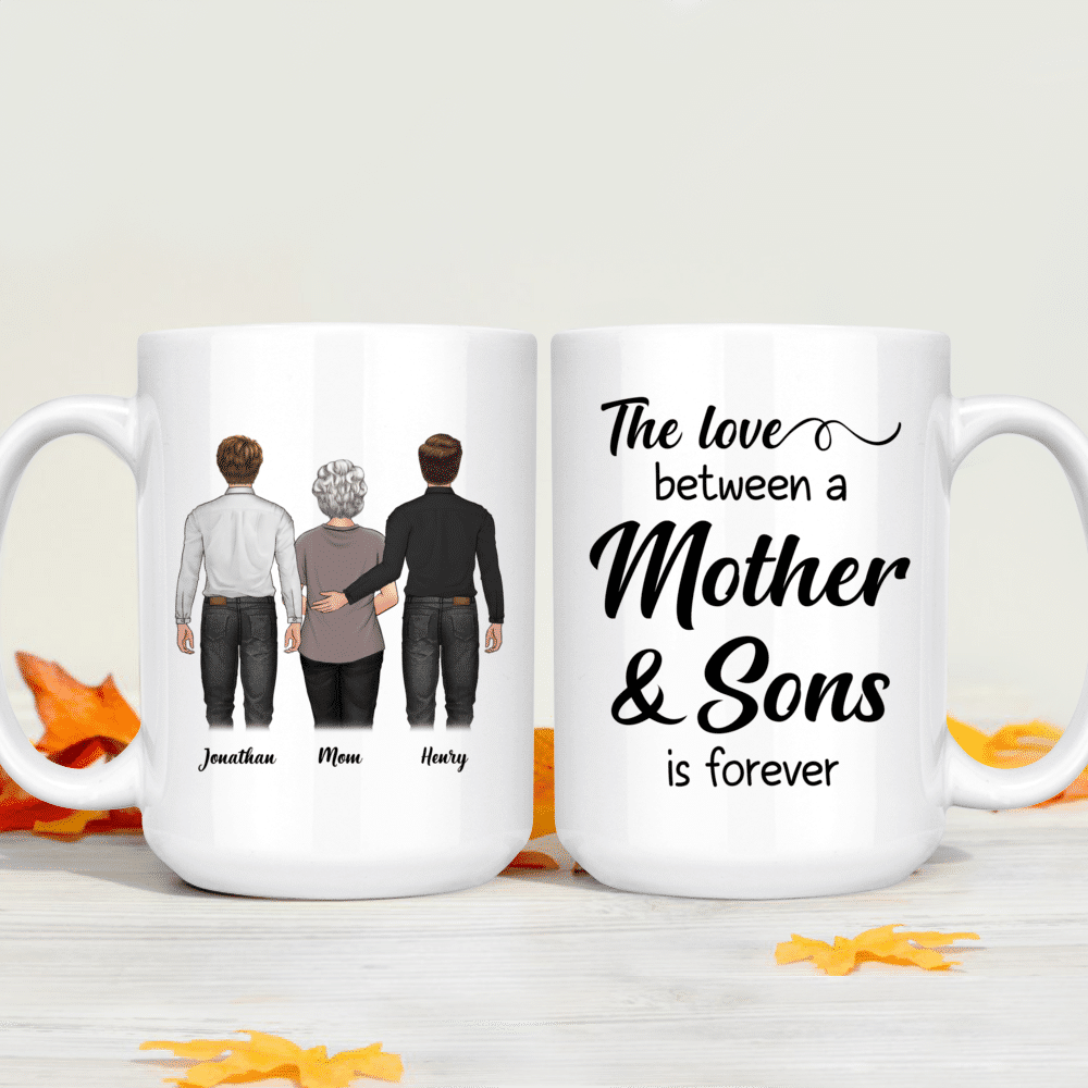 The Love Between Mother And Son Is Forever - Personalized Aluminum Orn –  Macorner