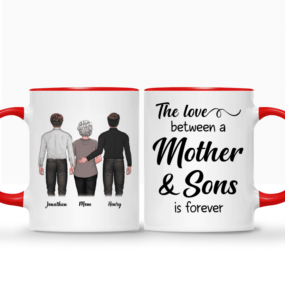 Personalized Mug - Mother & Son - The Love Between A Mother And