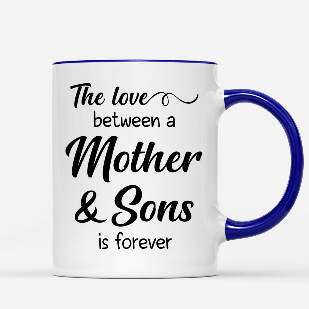 The Love Between Mother And Son Is Forever - Personalized Aluminum