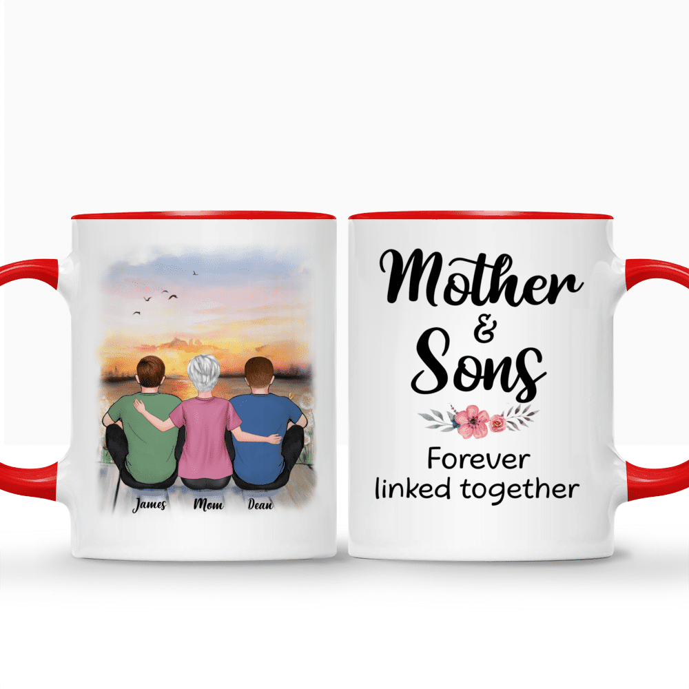 Mom Of Boys Custom Mug From Son Up Till Son Down Personalized Gift -  PERSONAL84