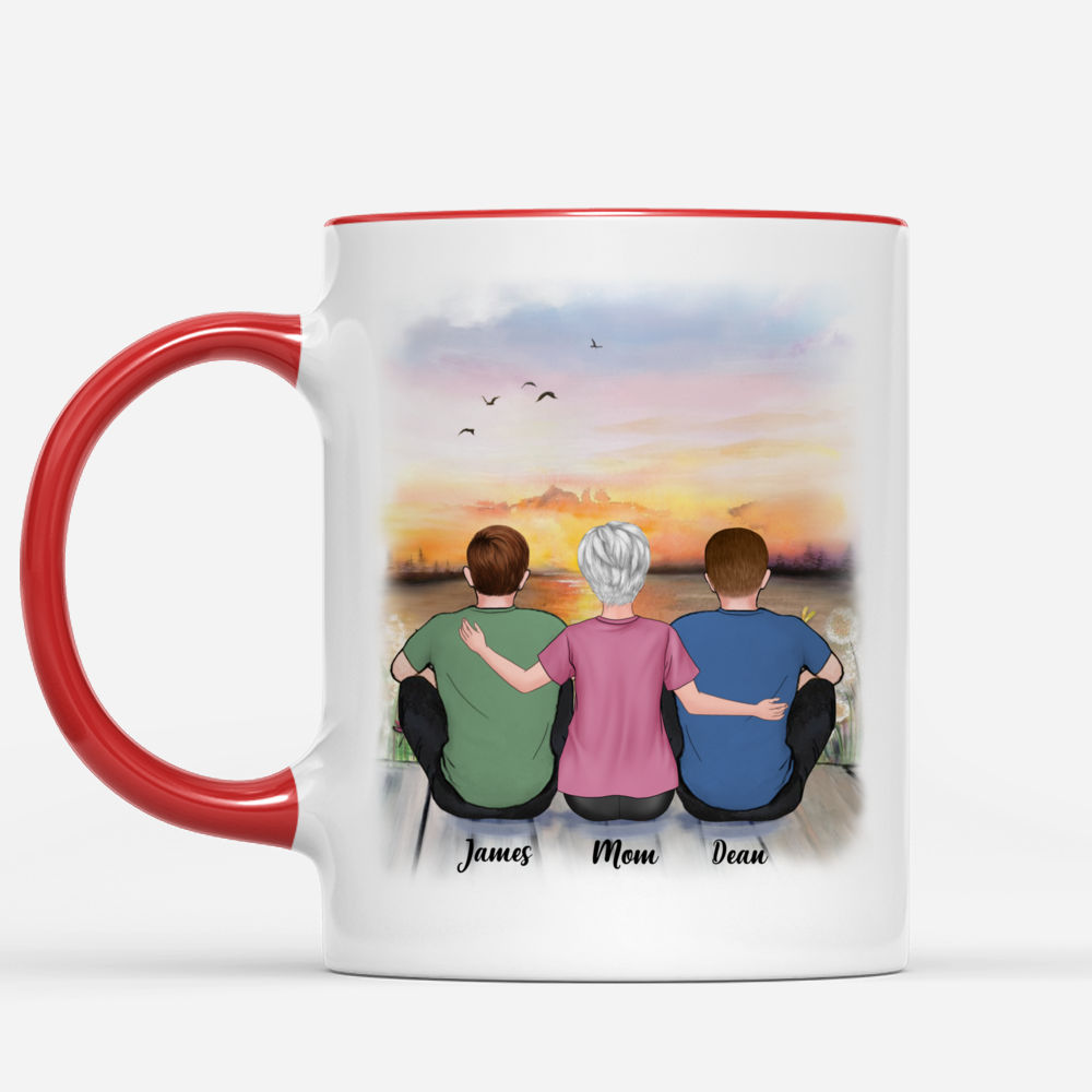 Careform Boy Mama Mug from Son Up to Son Down Mom Life Coffee Cup Gift for Her Coffee Lover Birthday Gift for Mother Mom of Boys, Mother's Day Gifts