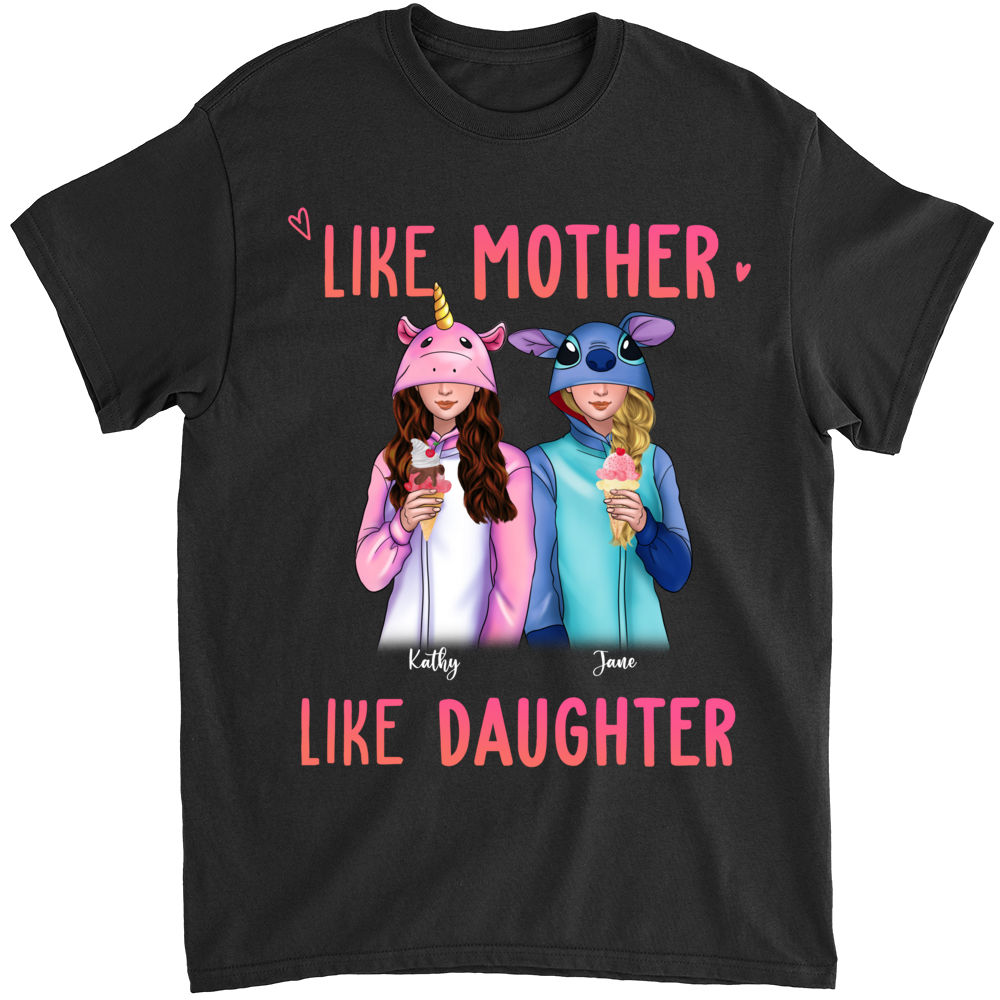 Personalized Shirt - Cute Onesies - Like Mother Like Daughter