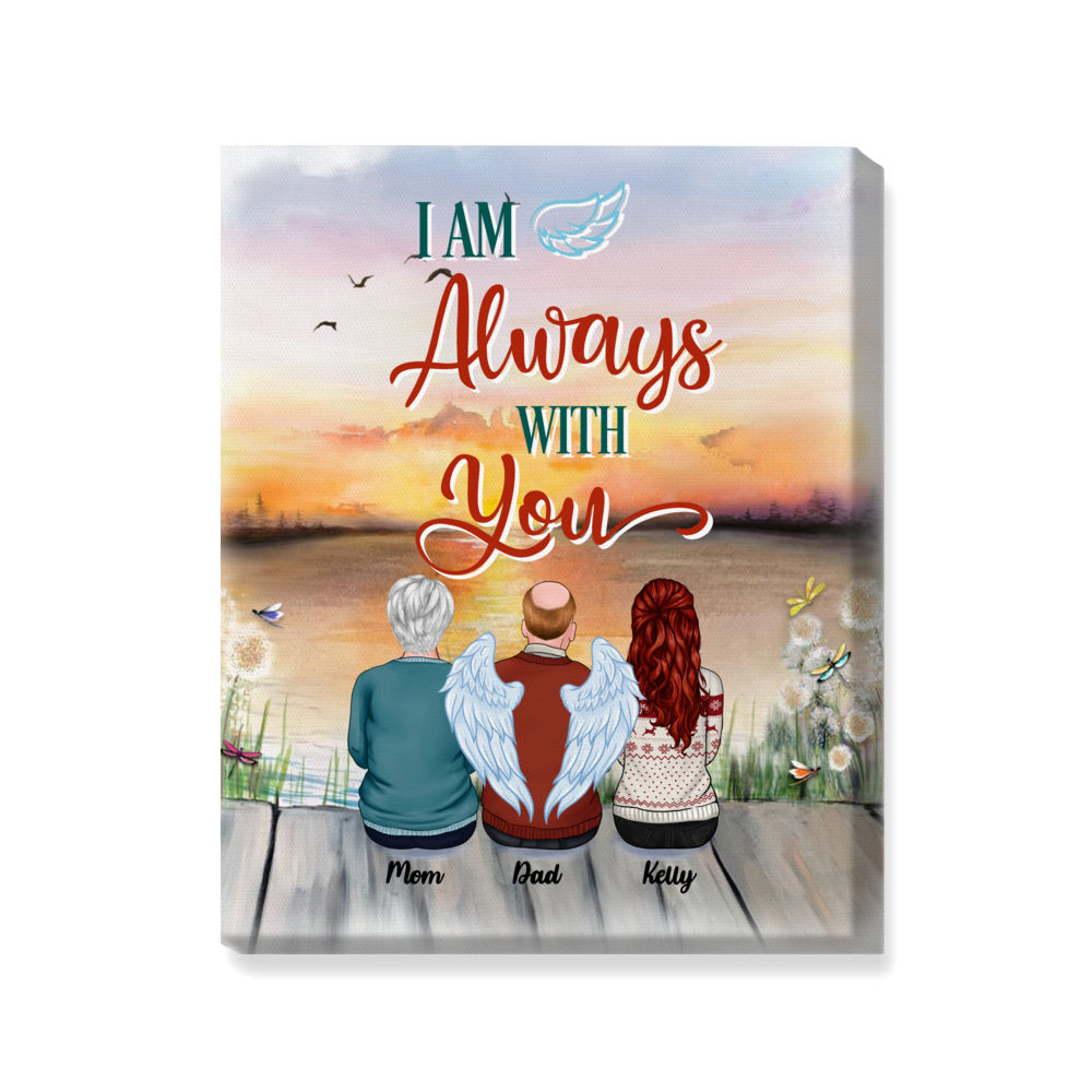 Custom Canvas - I'm Always With You (Sunset BG)