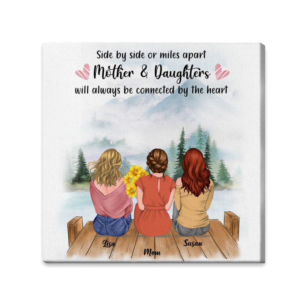 Mother And Her Children Will Always Be Connected By Heart