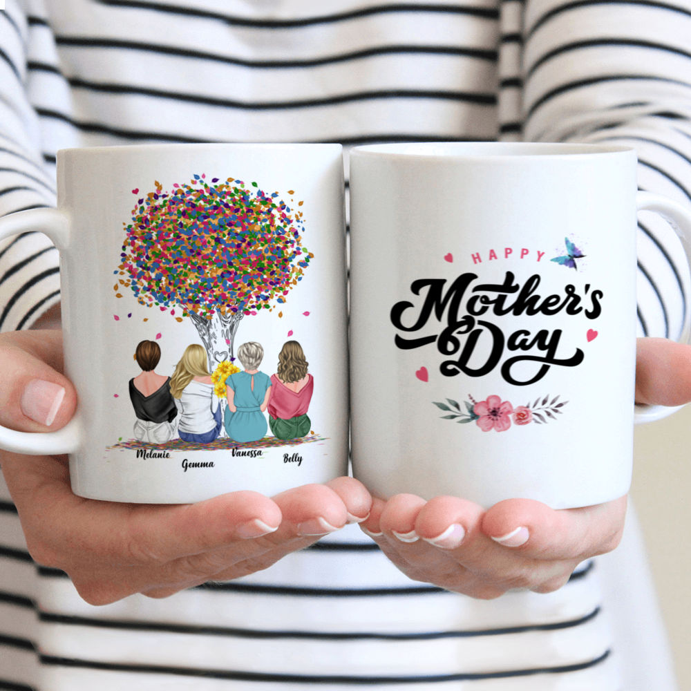 Mother & Daughter - Happy Mother's Day - Personalized Mug