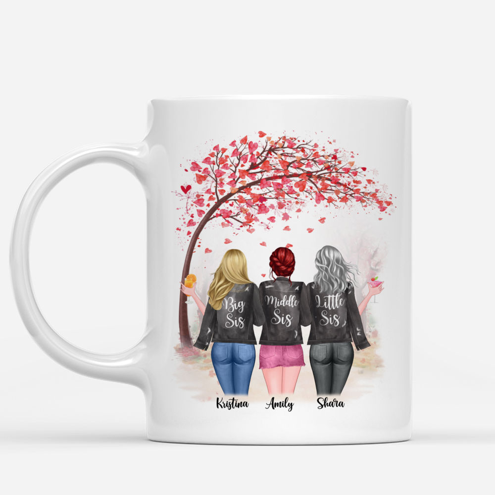 Personalized Mug - Up to 6 Sisters - There Is No Greater Gift Than Sisters (Ver 2) (4056)_1