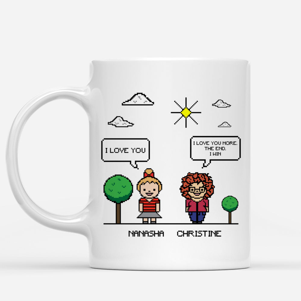 Retro Game Custom Mug - You are my person, You will always be my person_1