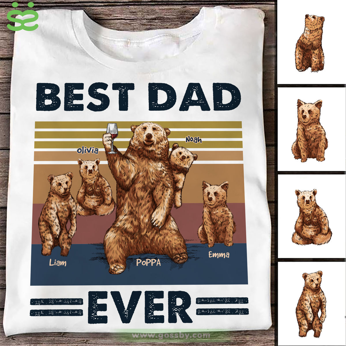 Personalized Shirt - Family - Best Dad Ever