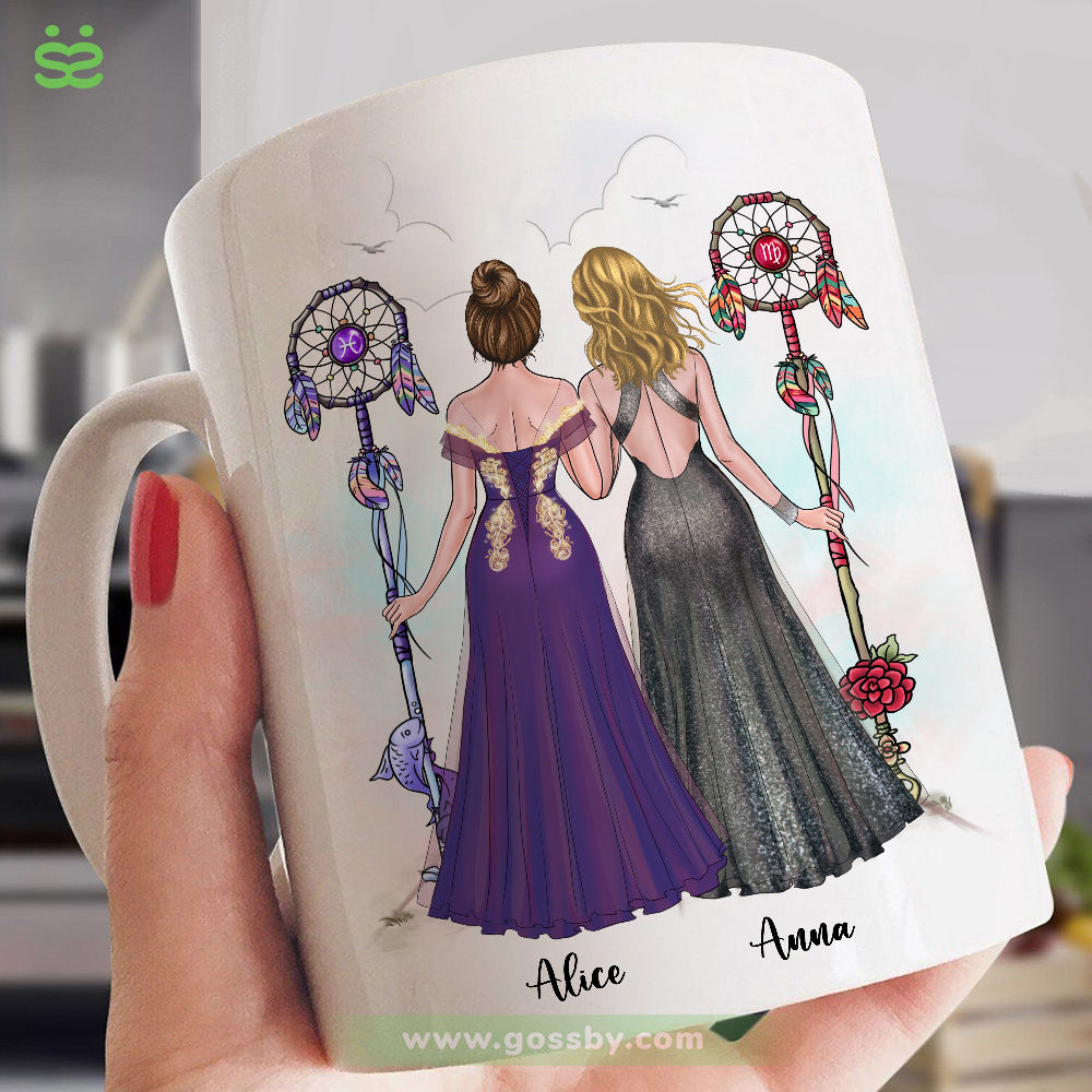 Personalized Mug - Zodiac Friends - You Had Me At I Hate People Too  (P-V)