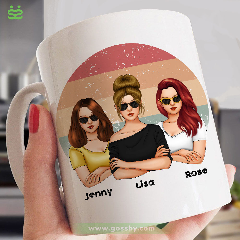 Personalized Mug - Friends - We'll Be Friends Till We're Old and Senile Then We'll Be New Best Friends (V3)_1