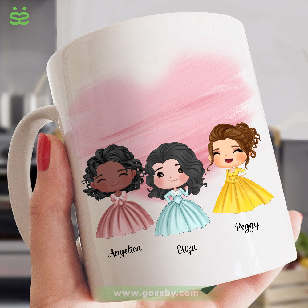 Sisters - There Is No Greater Gift Than Sisters (Cartoon) - Personalized Mug