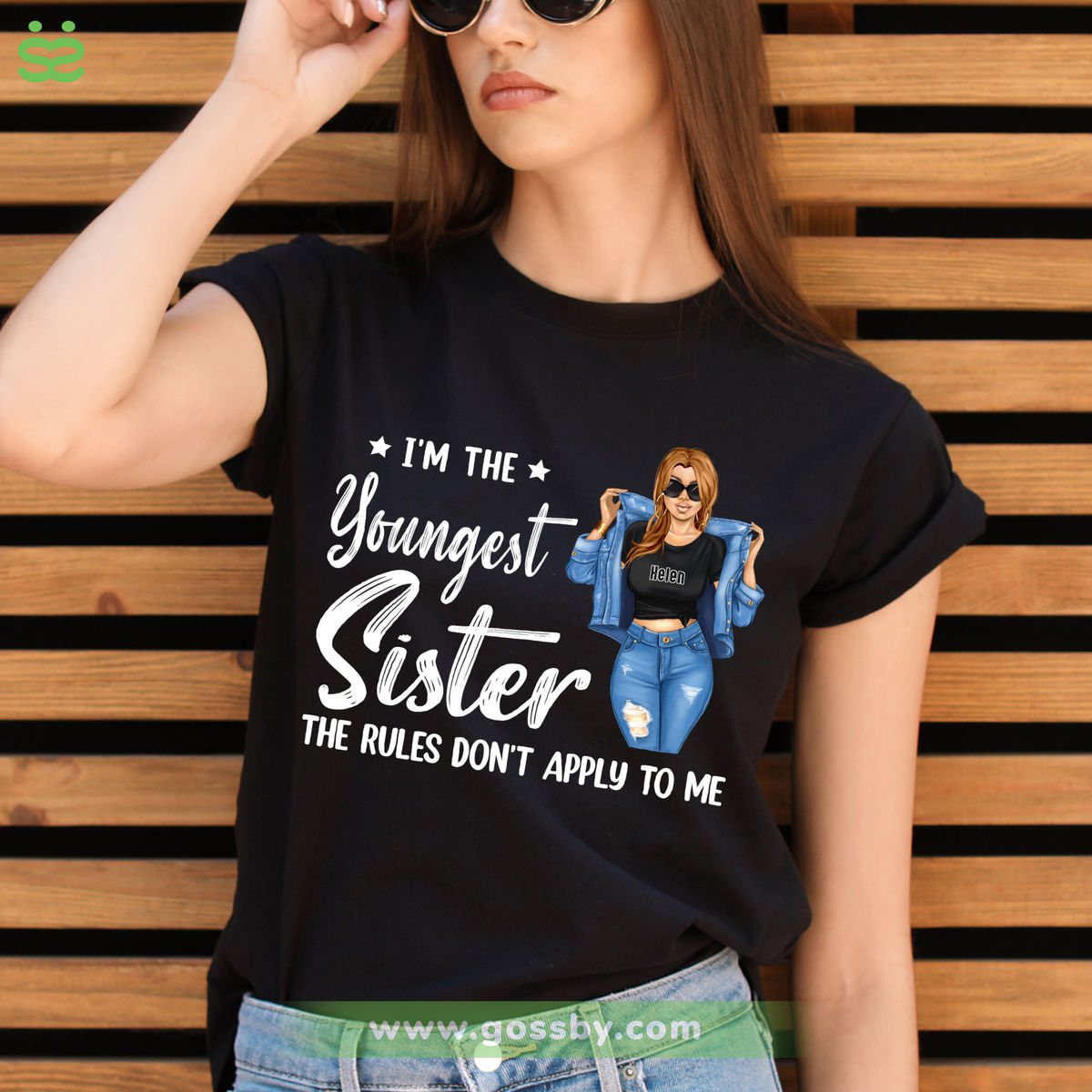 Personalized Shirt - Sisters - Sisters Are The Rules (The Oldest/Middle/Youngest Sister) V2_4