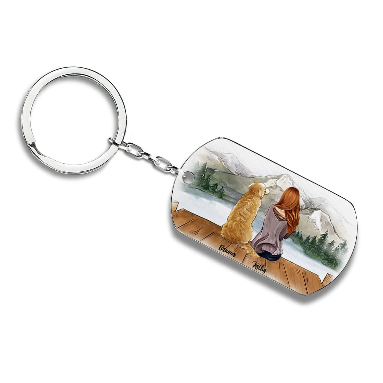 Gossby Personalized Keychain