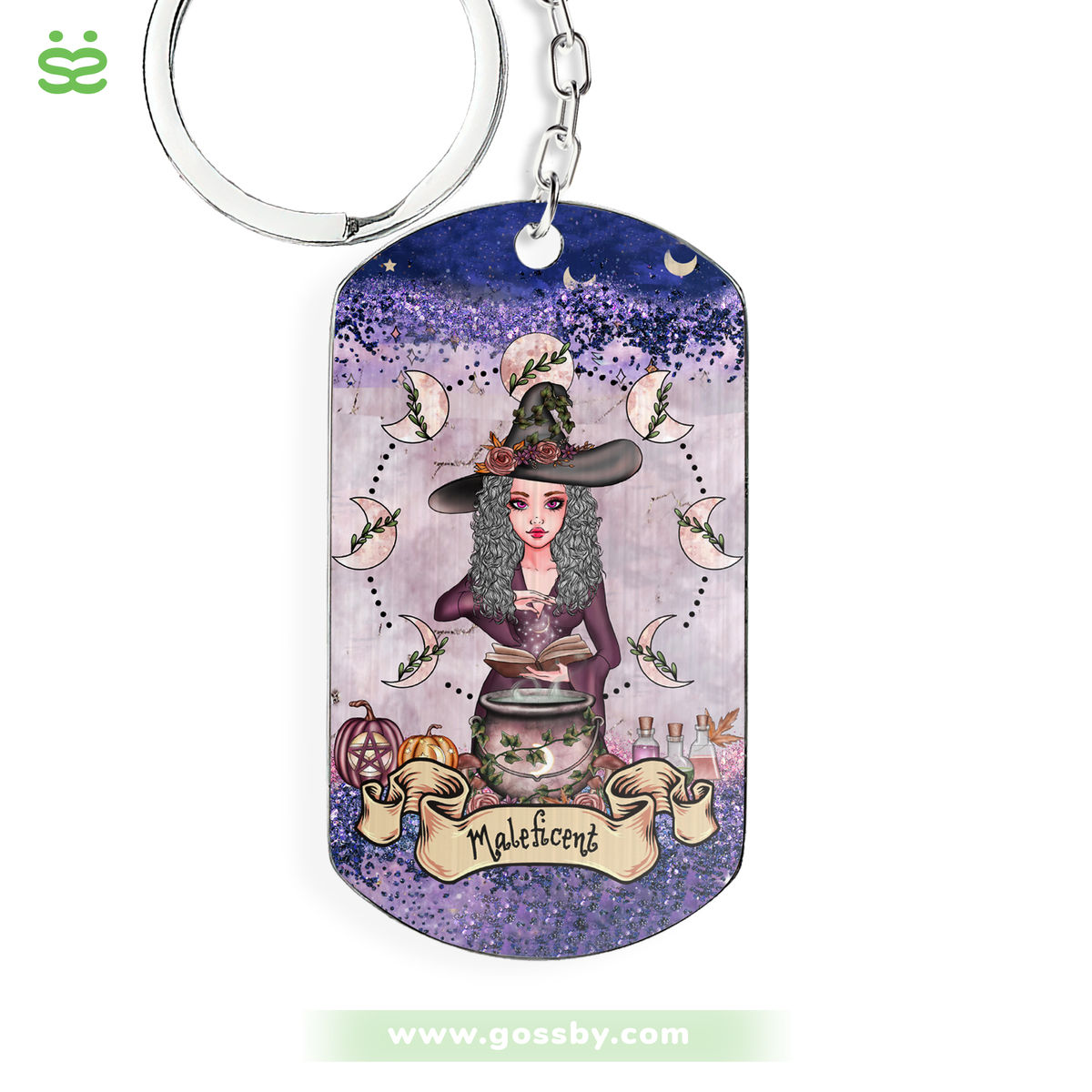 Personalized Keychain - Personalized - Personalized Keychain - Witch - I Believe In God And Goddess Magick Spirits And Other Realms Spells Astrology And Nature Supernatural Tarot And Karma But Most Of All Myself (6818)_2