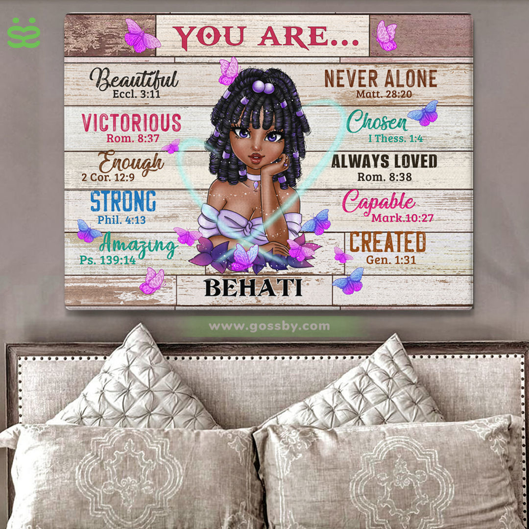 Personalized Wrapped Canvas - You - You Are...