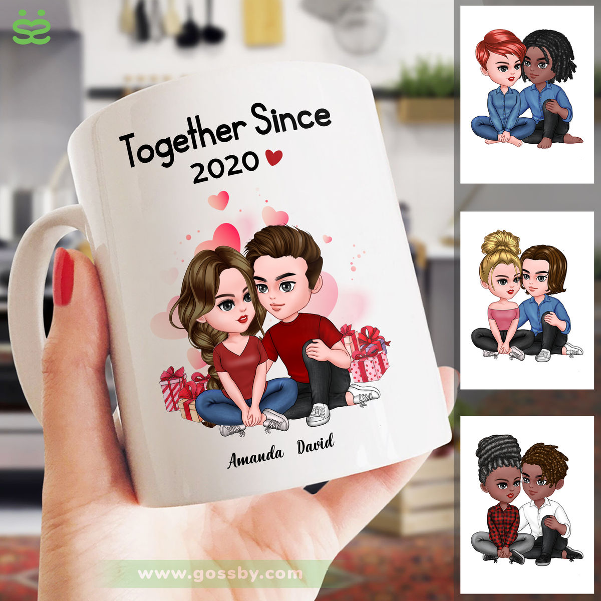 Personalized Mug - Dolls Couple - My Soulmate - Valentine's Day Gifts, Couple  Gifts, Couple Mug, Gifts For Her