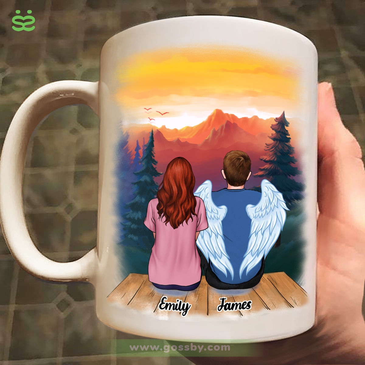 Personalized Mug - Family Memorial - I am always with you  (11694)_1