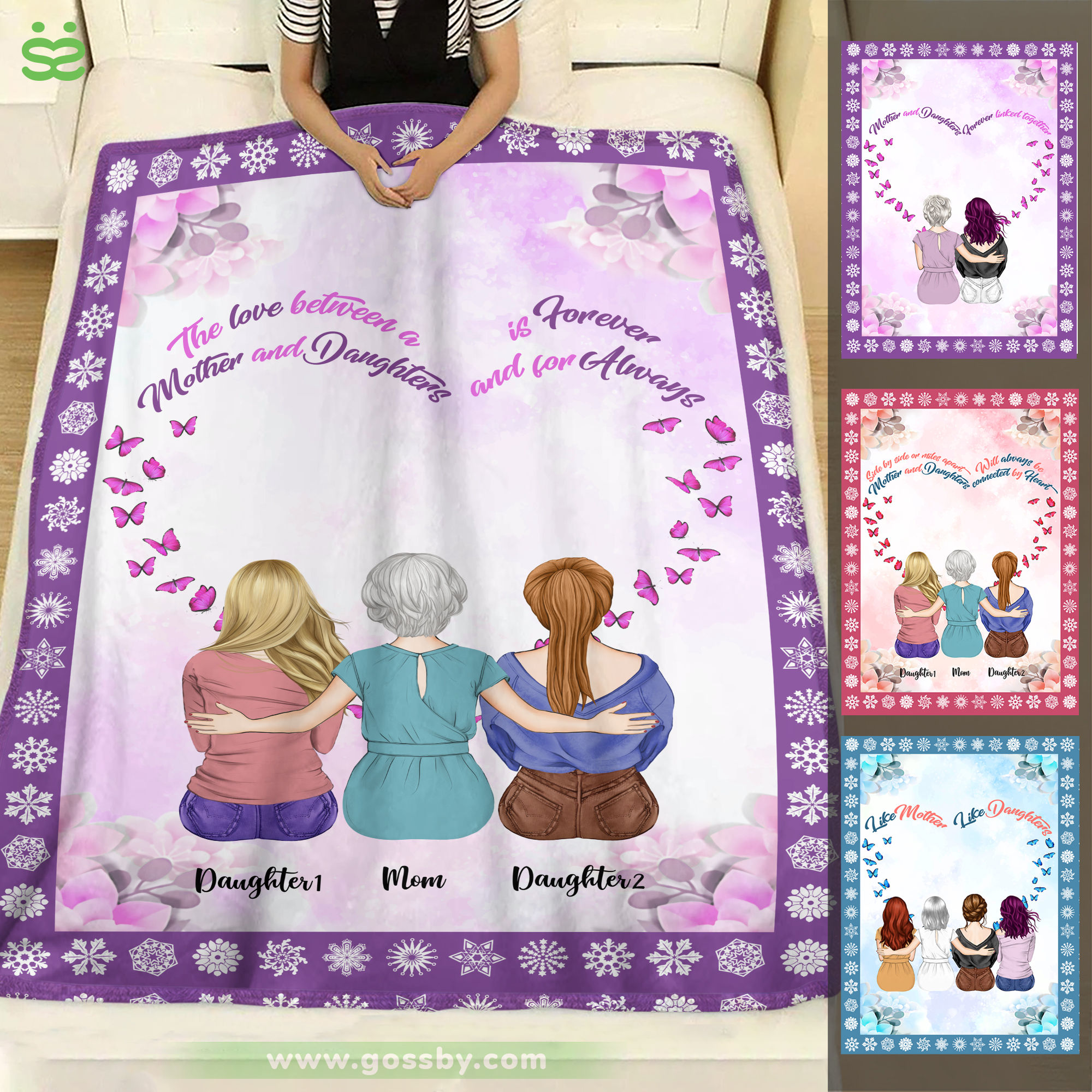 To the Best Patriotic Mom - Mother's Day Blanket - Daughter - Free Shi –  Big Rig Threads