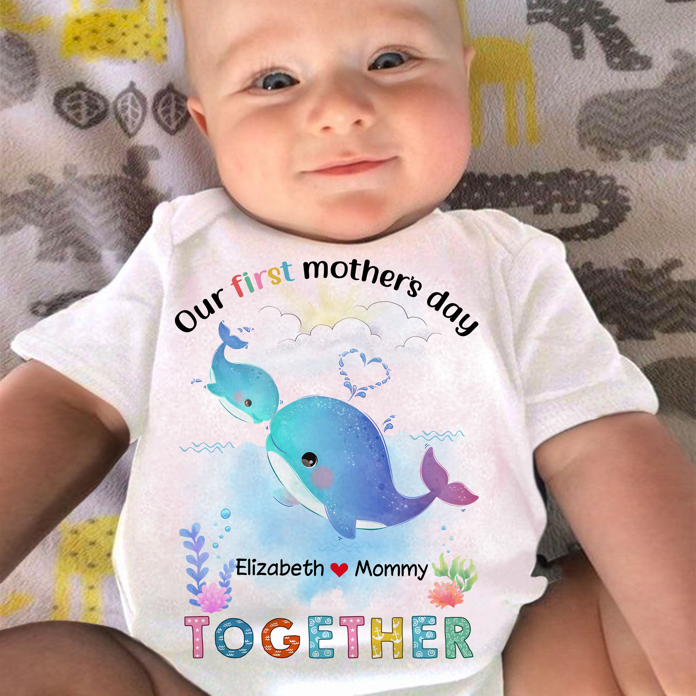 Personalized - Happy 1st Mother's day! - Personalized Onesie