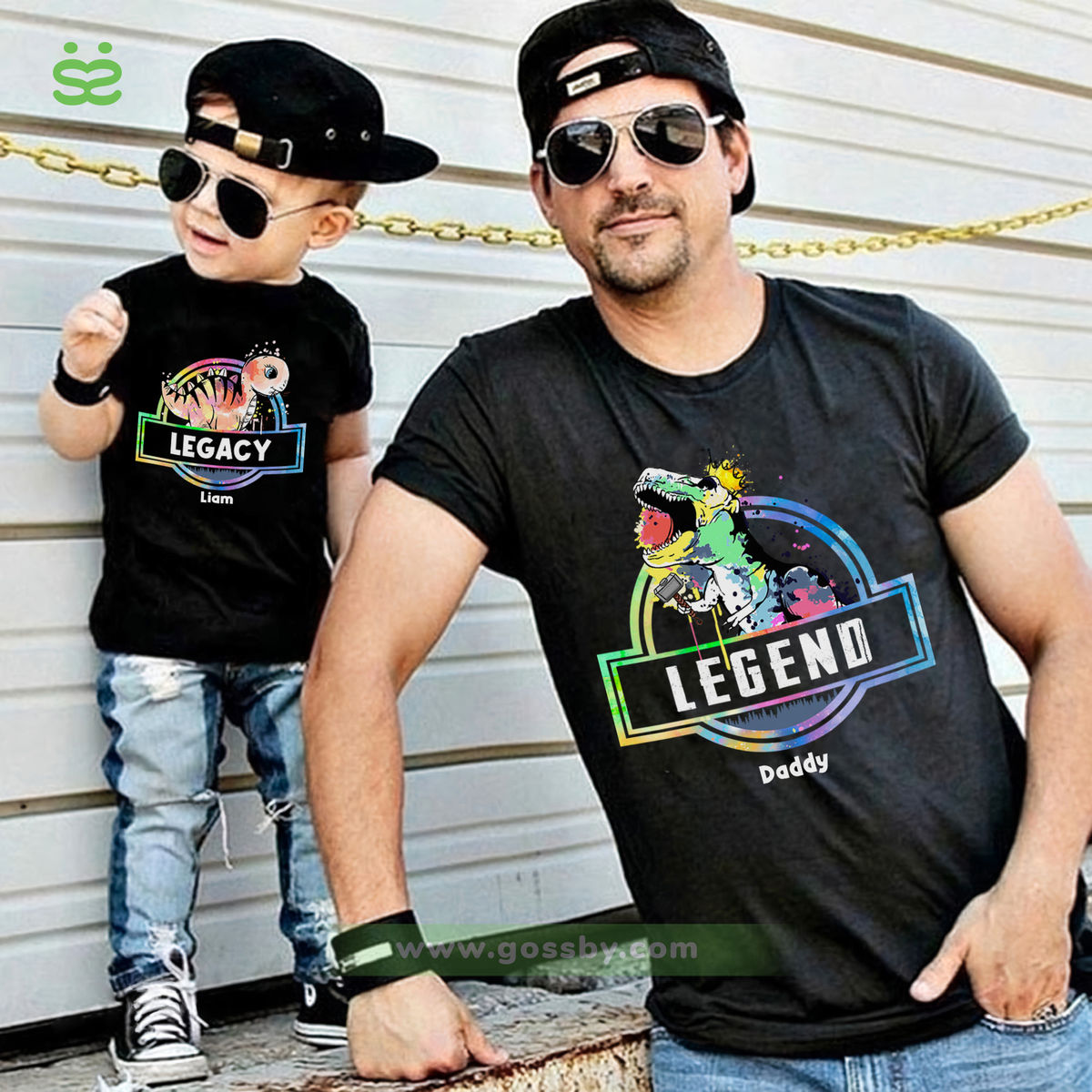 Personalized Shirt - Family - Legend - Legacy  Black Shirt