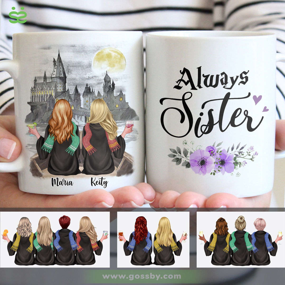 Sisters Mug - Always Sister - Personalized Mug