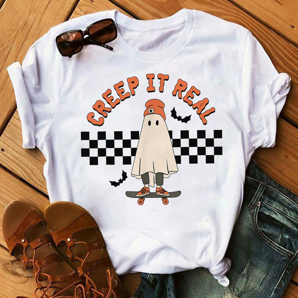 Personalized Shirt - Halloween - Halloween T-Shirt - Creep it real (2)