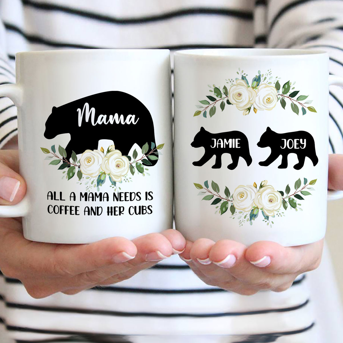Mother's Day New Listing 2023 - Mother's Day - All a mama needs is coffee and her cubs Mug