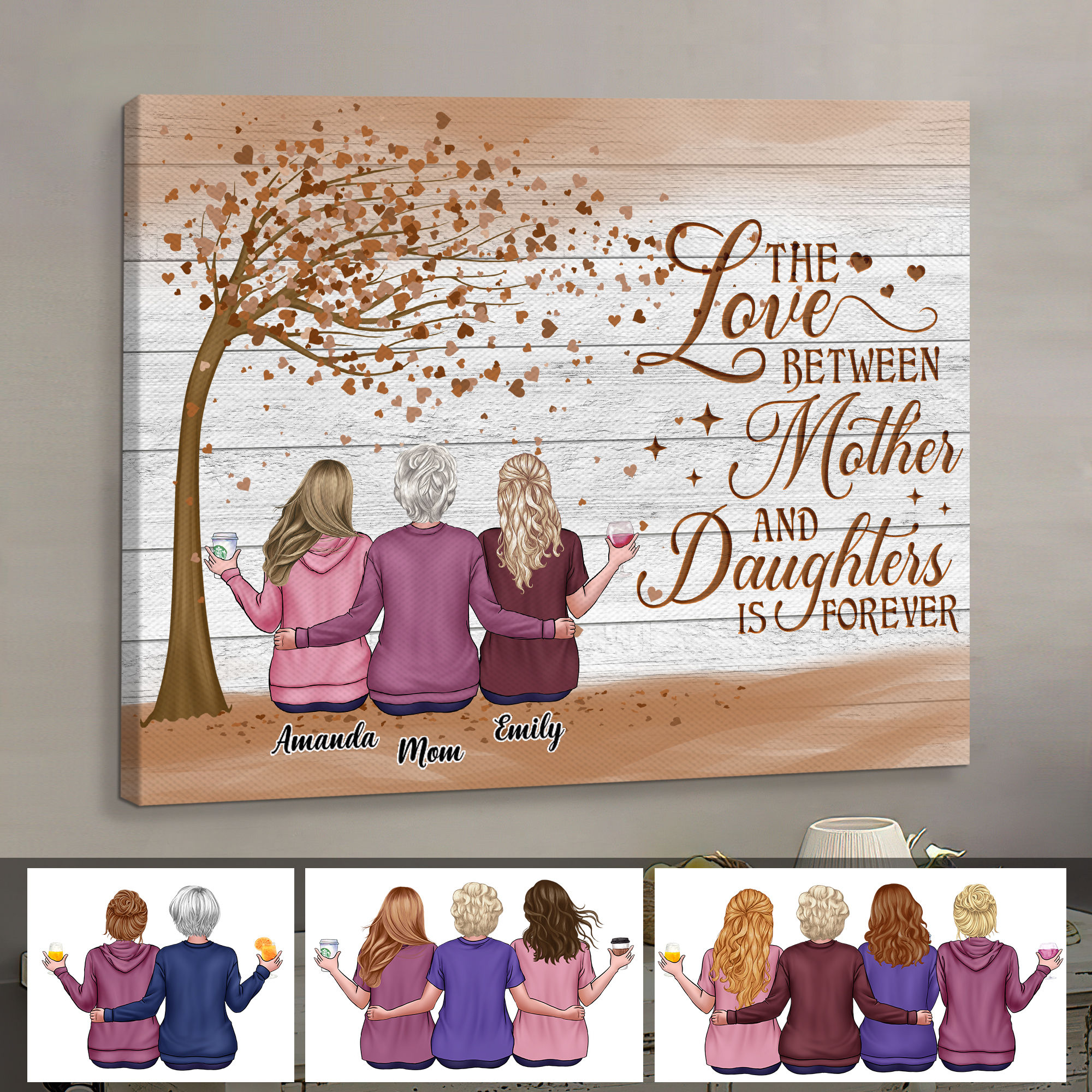 Mother and Daughters The love between mother and daughters is forever