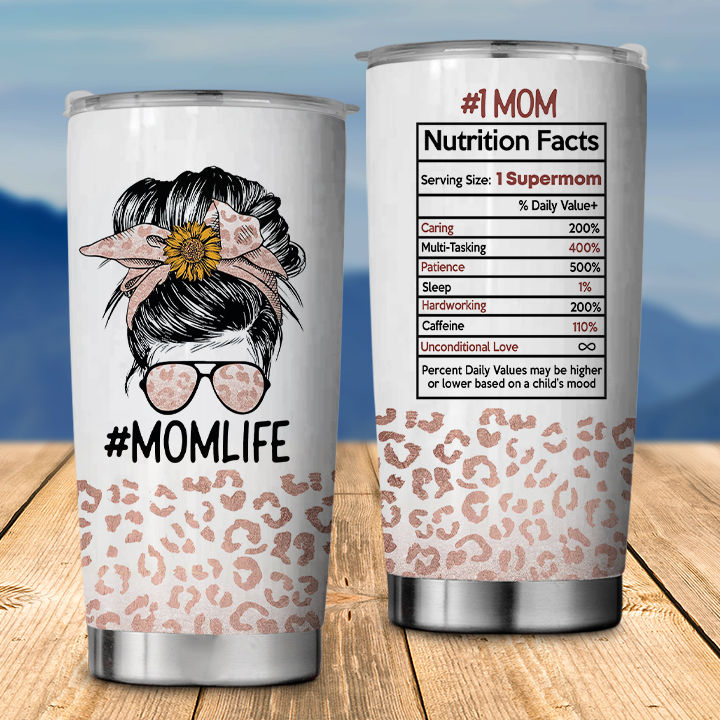 Mom Life Tumbler Mom Nutrition Facts Cup Mom Gifts Birthday - Temu