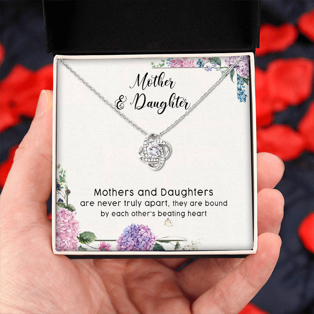 Mother's Day Necklace Mother's Day Necklace Love Knot Necklace